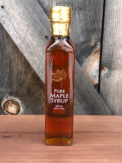 8.5 oz Glass Grade A Golden Maple Syrup